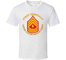 Load image into Gallery viewer, Usmc - First Sergeant  X 300 T Shirt
