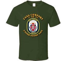 Load image into Gallery viewer, Navy - USNS Comfort (T-AH-20) Crest Classic T Shirt
