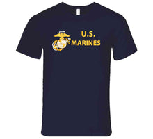 Load image into Gallery viewer, Emblem - USMC - EGA - US Marines T Shirt
