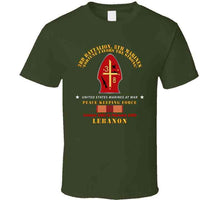 Load image into Gallery viewer, Usmc - 3rd Bn, 8th Marines - Peace Keeping - Lebanon 1983 W Svc X 300 T Shirt
