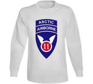 11th Airborne Division W Arctic Tab Wo Txt X 300 T Shirt