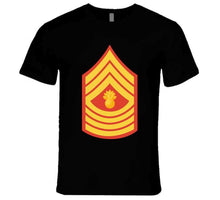 Load image into Gallery viewer, Usmc - Enlisted Insignia - E9 - Master Gunnery Sergeant (mgysgt) - Dress Blue Wo Txt X 300 T Shirt
