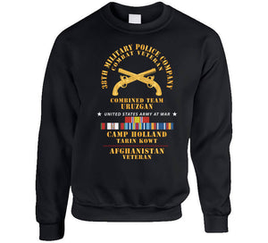 Army - 38th Military Police Company - Camp Holland Afghanistan Vet W Afghan Svc X 300 T Shirt