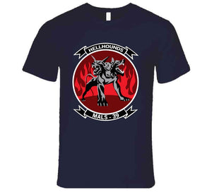 USMC - Marine Aviation Logistics Squadron 39, (Hellhounds) without Text - T Shirt, Premium and Hoodie