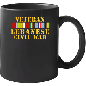 Usmc - Veteran Lebanese Civil War W  Exp Svc T Shirt