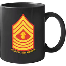 Load image into Gallery viewer, Usmc - Enlisted Insignia - E9 - Master Gunnery Sergeant (mgysgt) - Dress Blue - Bottom Txt T X 300 T Shirt
