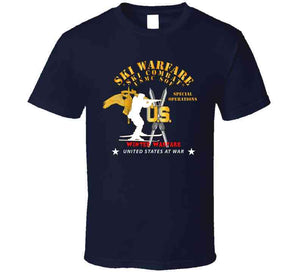 Sof - Usmc Special Operations - Ski Warfare - Ski Combat - Winter Warfare X 300 T Shirt