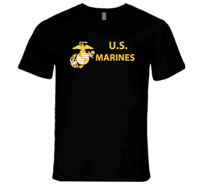 Emblem - USMC - EGA - US Marines T Shirt