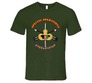 SOF - Special Operations - Afghanistan T Shirt