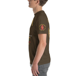 3rd Battalion, 8th Marines - Peace Keeping - Lebanon 1984 with Armed Forces Expeditionary Ribbon - Short Sleeve T-Shirt